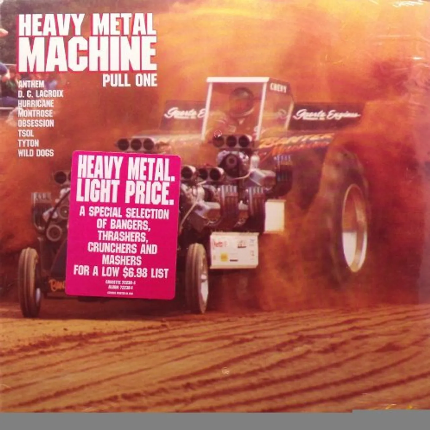 Heavy Metal Machine Pull One ANTHEM/D.C. LACROIX/HURRICANE/MONTROSE Vinyl Record