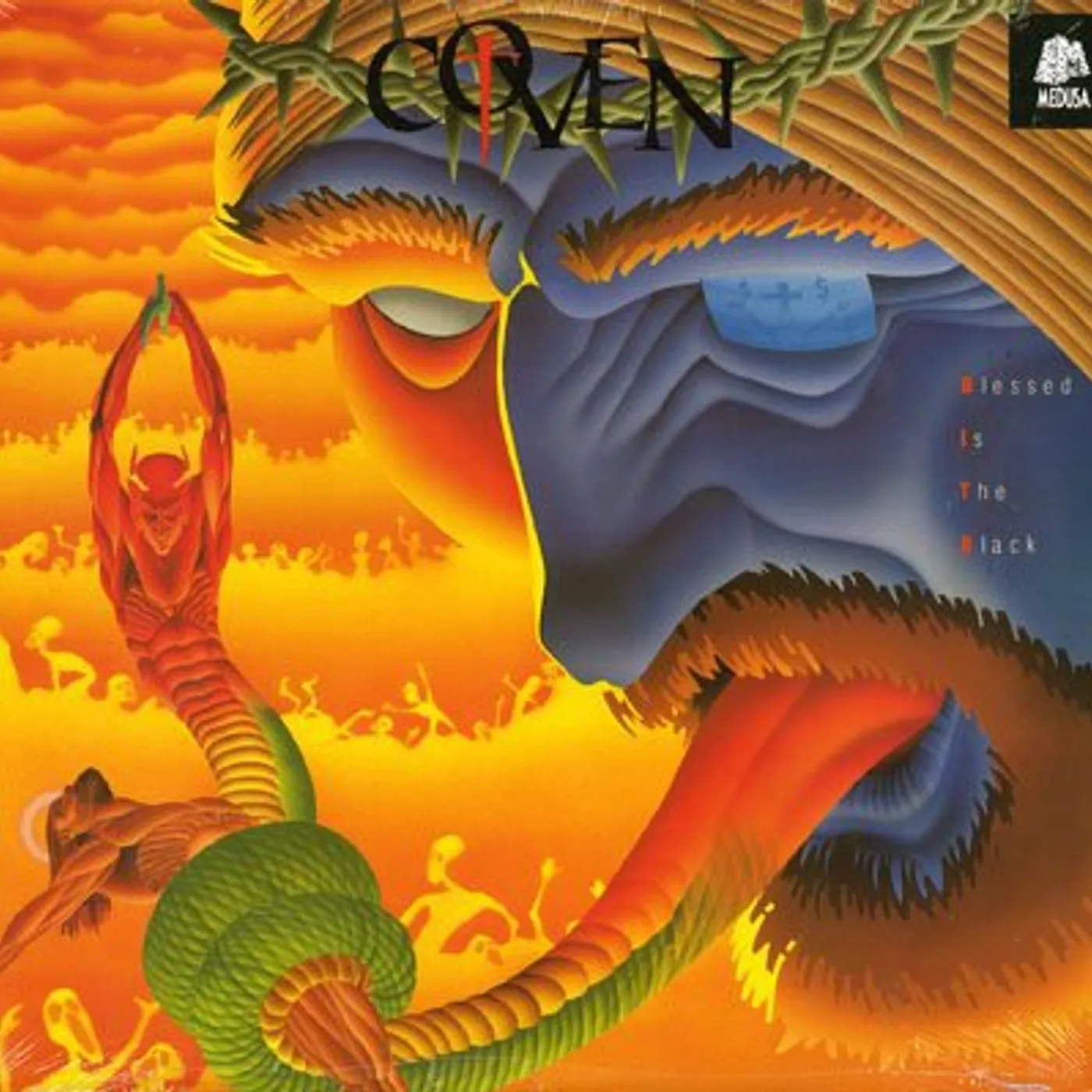 Coven Blessed Is The Black Vinyl Record