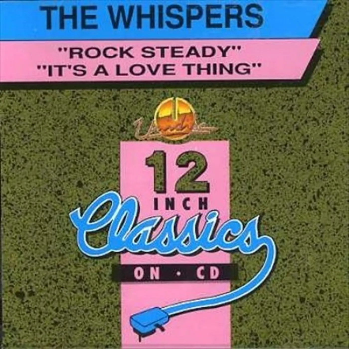 Whispers ROCK STEADY/IT'S A LOVE THIN Vinyl Record