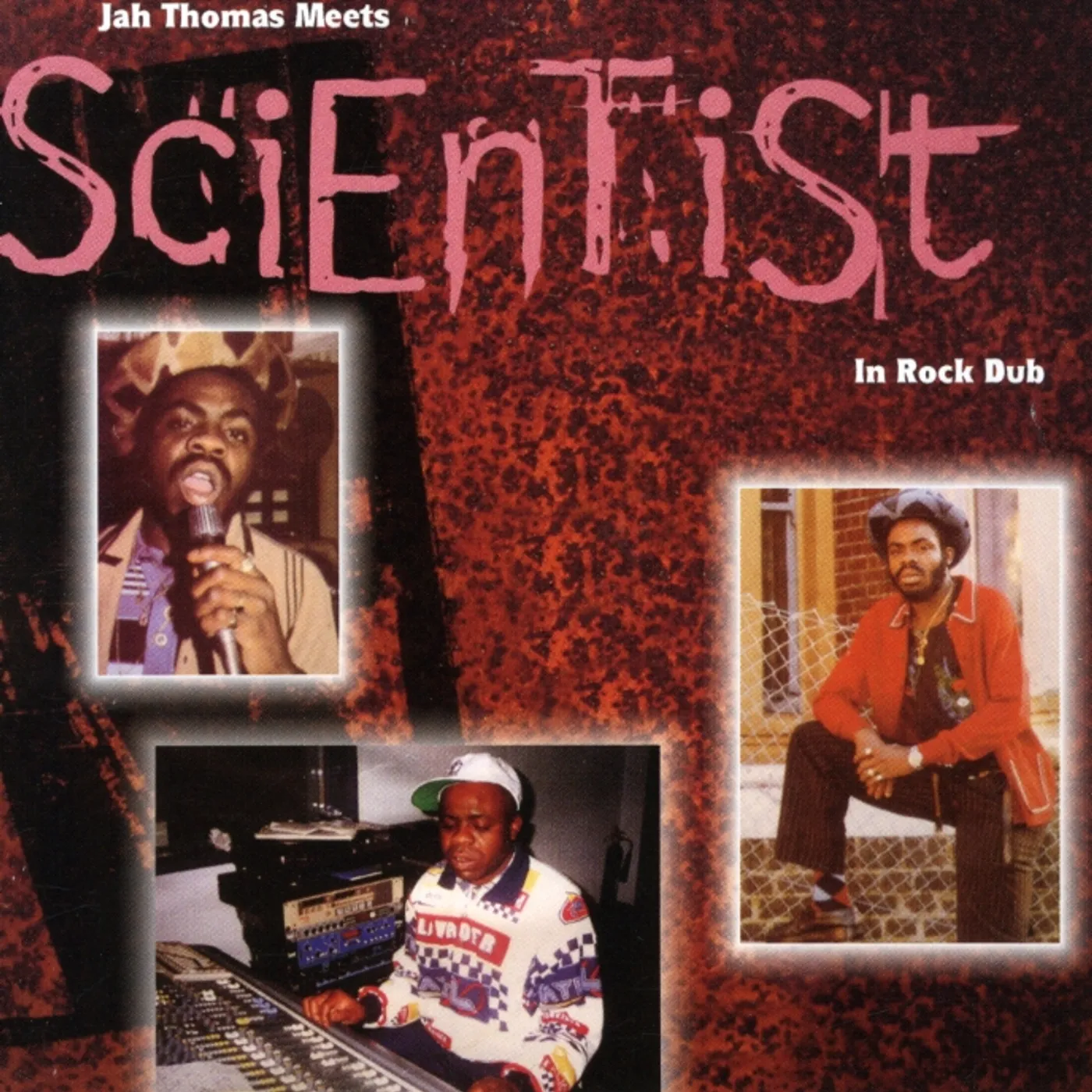 JAH THOMAS MEETS SCIENTIST IN ROCK DUB Vinyl Record