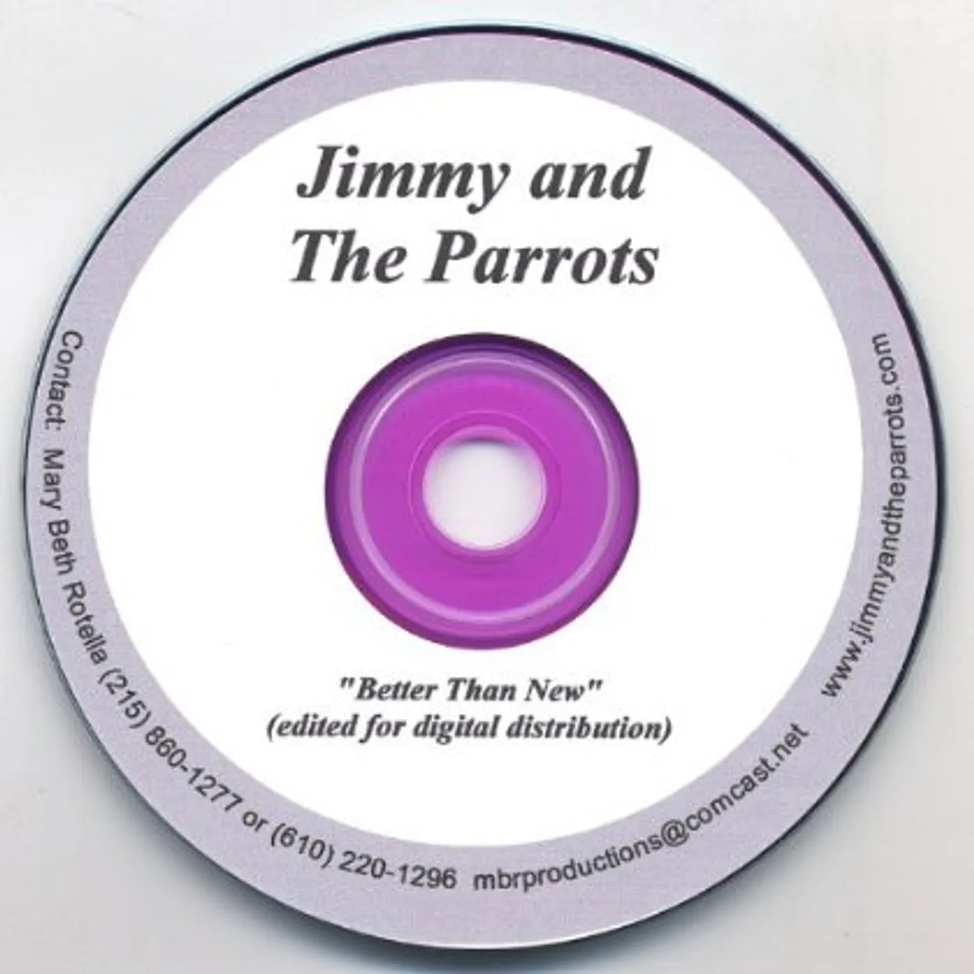 Jimmy and the Parrots BETTER THAN NEW CD