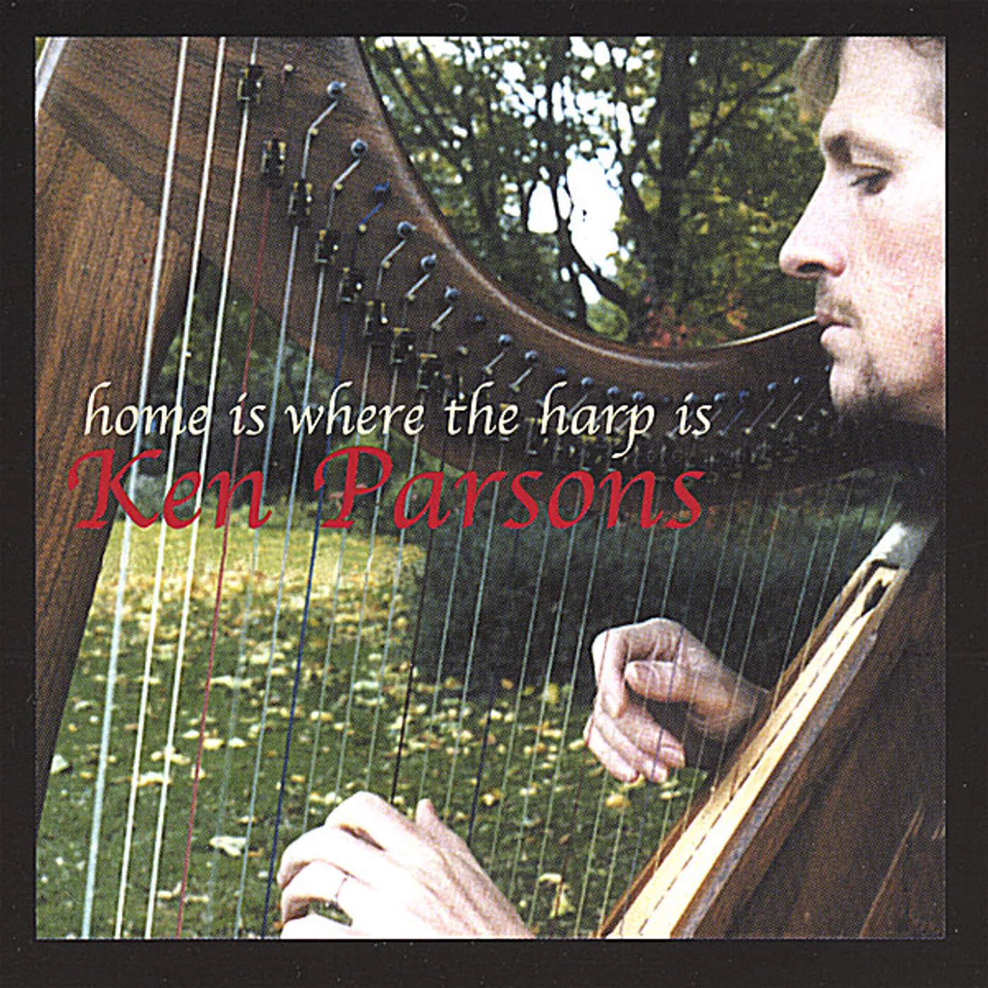 Ken Parsons HOME IS WHERE THE HARP IS CD