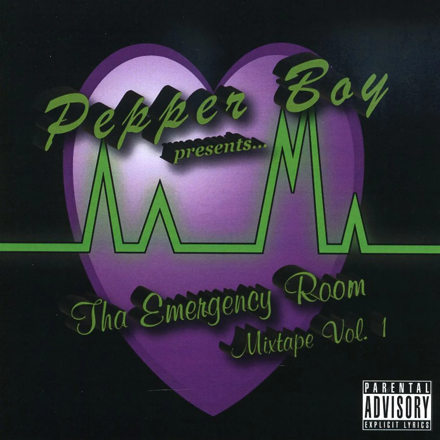 Pepper Boy THA EMERGENCY ROOM MIXTAPE CD
