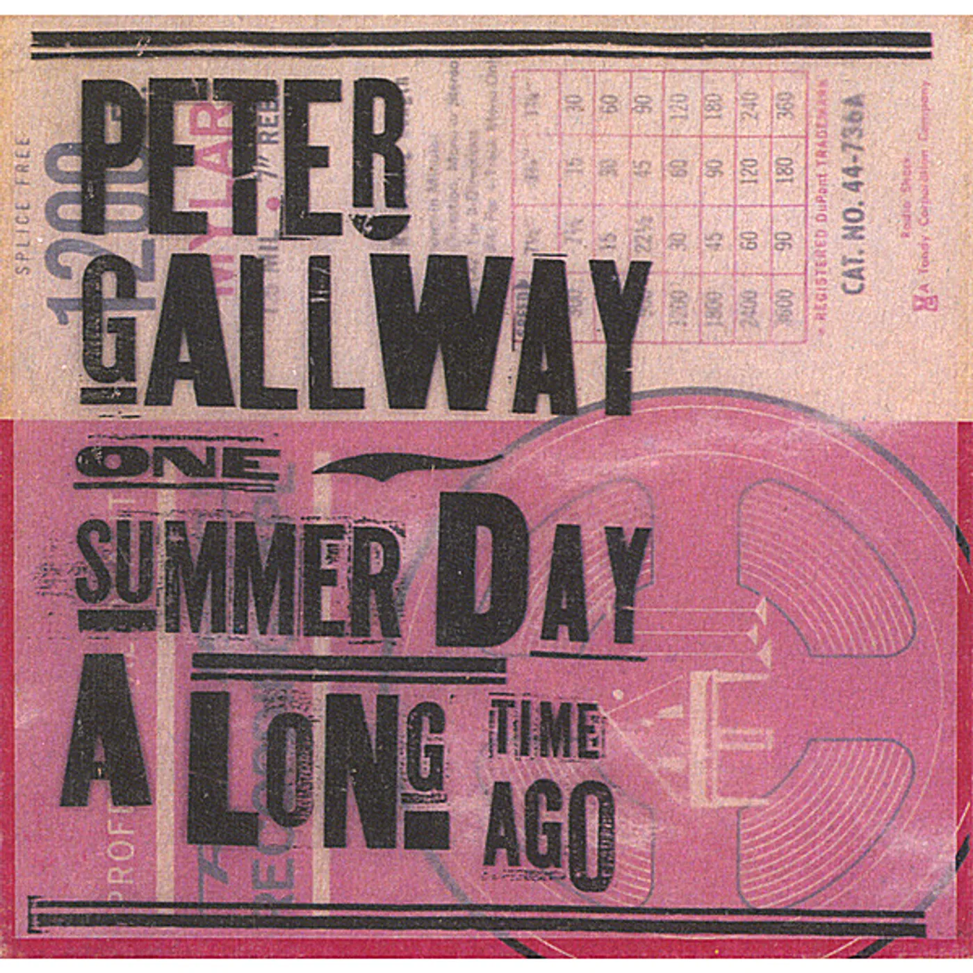 Peter Gallway ONE SUMMER DAY A LONG TIME AGO CD