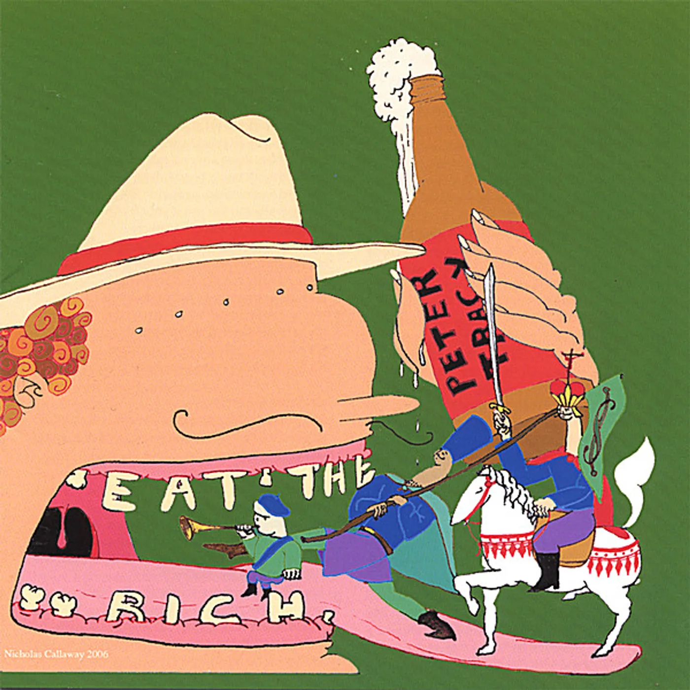 Peter Tracy EAT THE RICH CD