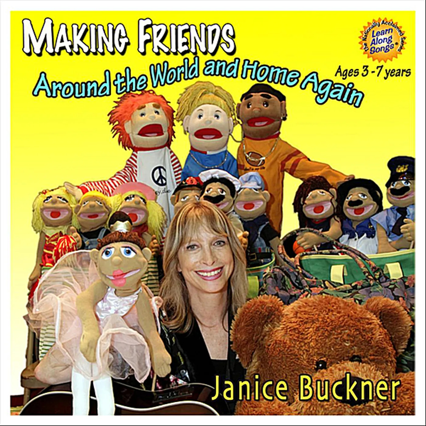 Janice Buckner AROUND THE WORLD & HOME AGAIN/MAKING FRIENDS CD