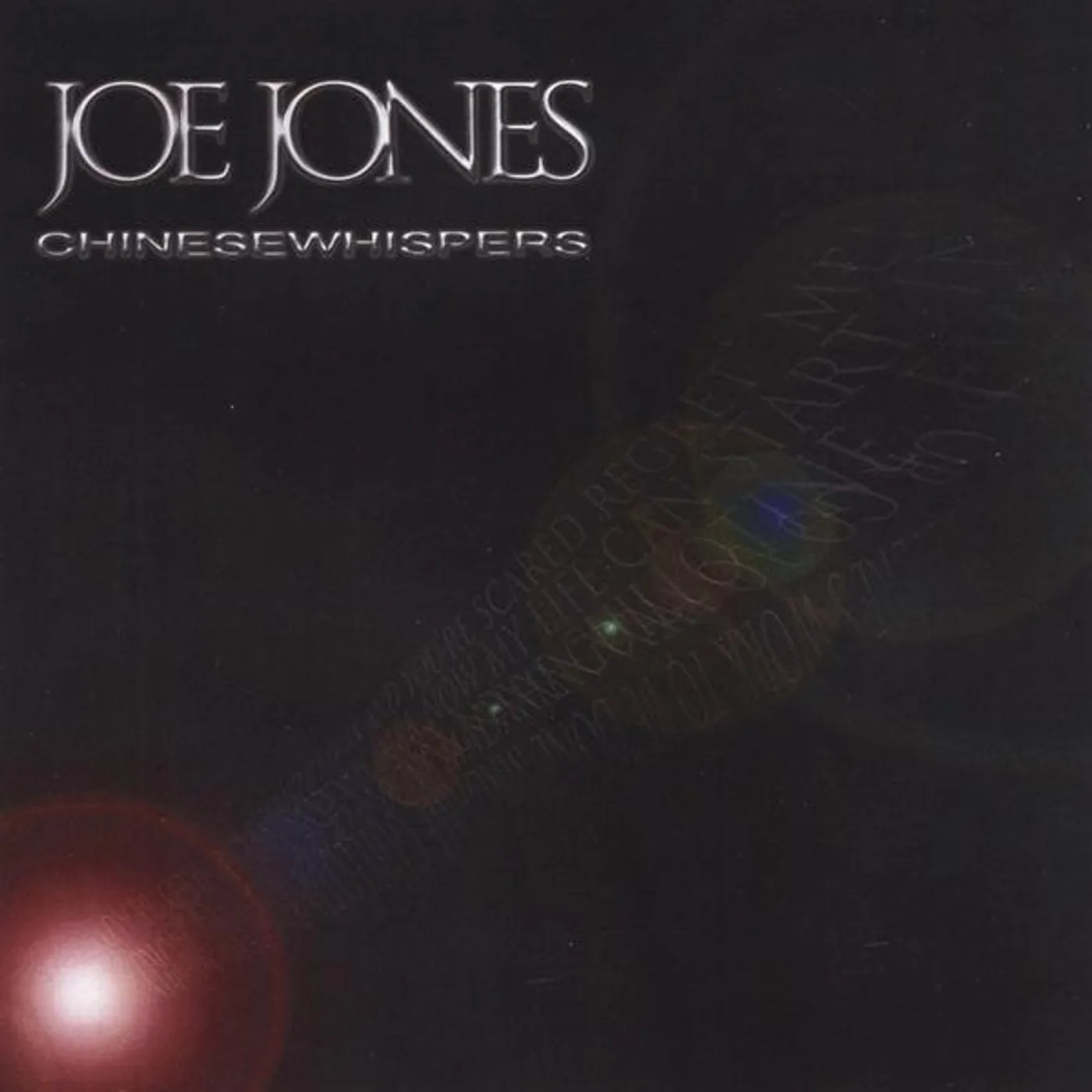 Joe Jones CHINESE WHISPERS CD
