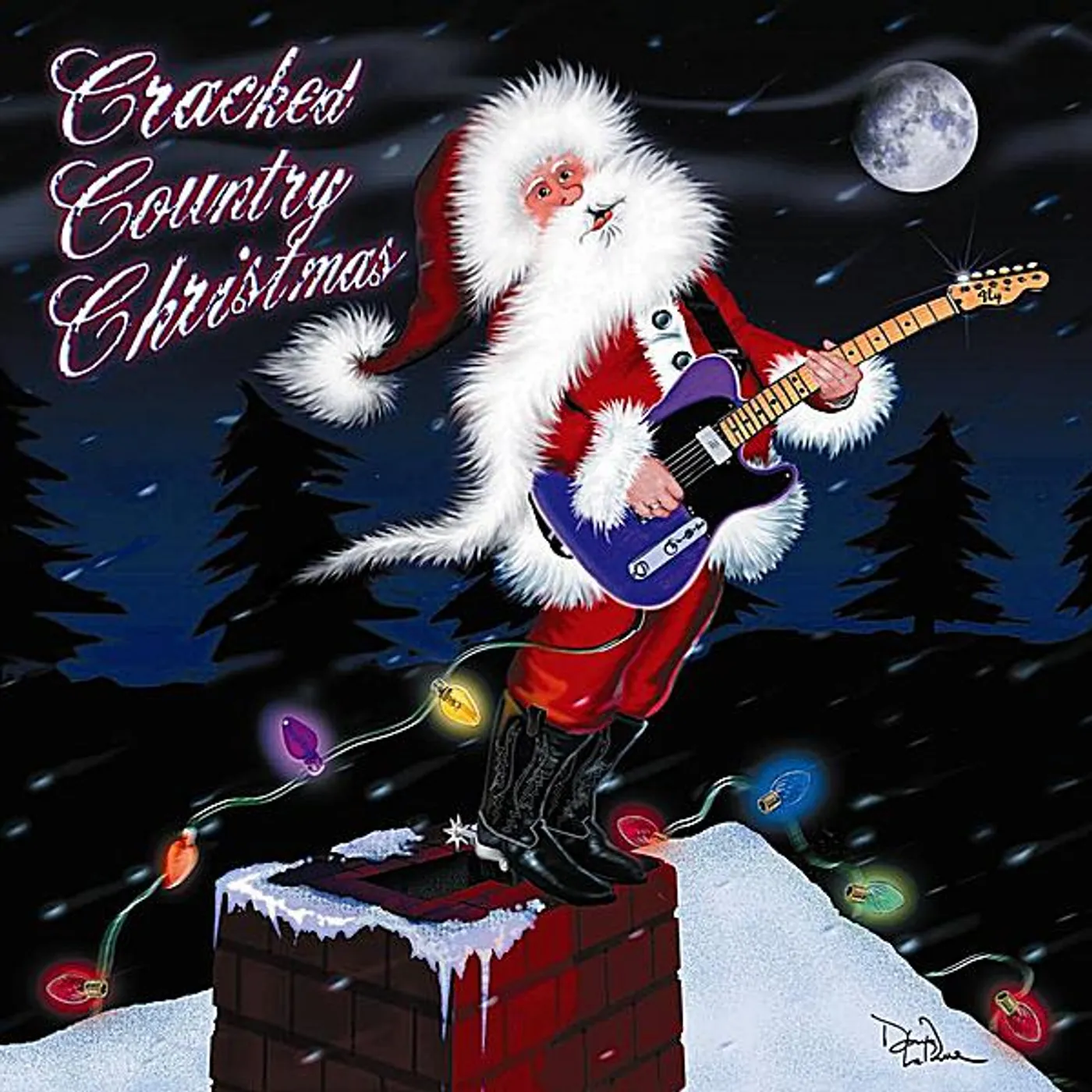Fly Amero CRACKED COUNTRY CHRISTMAS CD