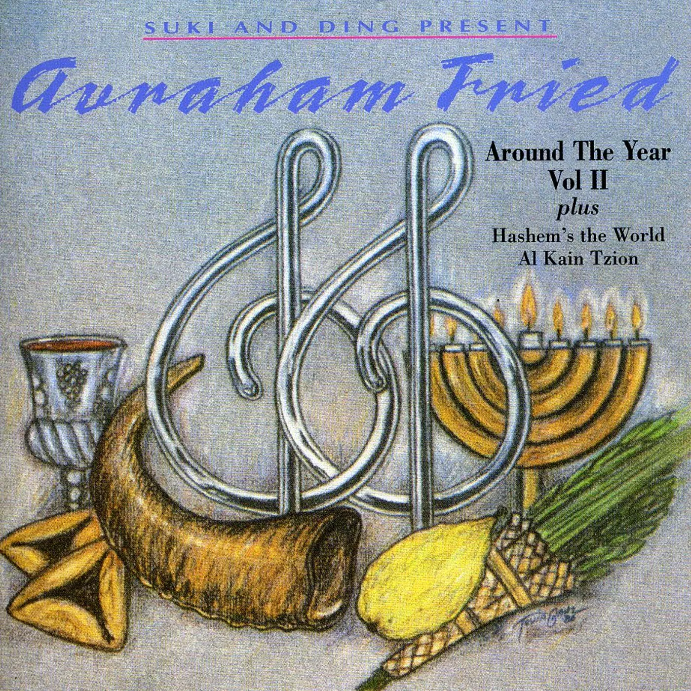 Avraham Fried AROUND THE YEAR 2 CD