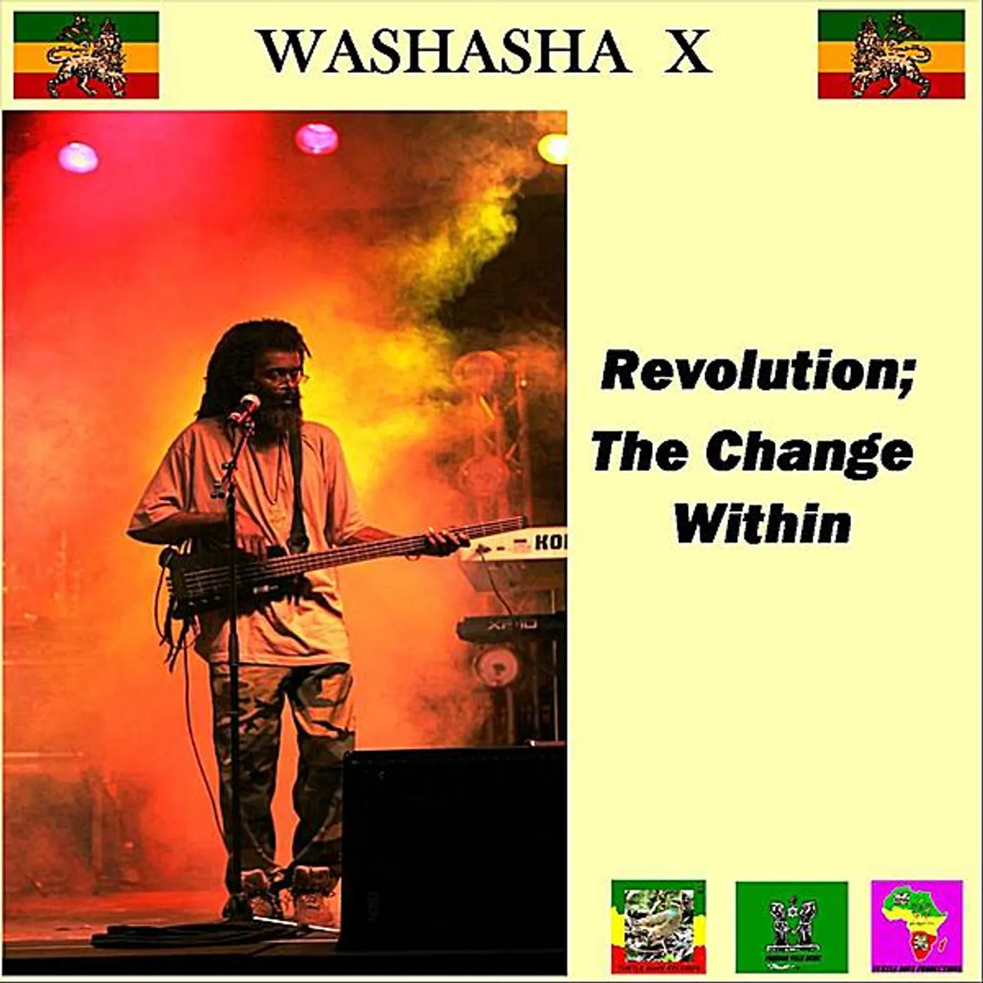 Washasha X REVOLUTION: THE CHANGE WITHIN CD