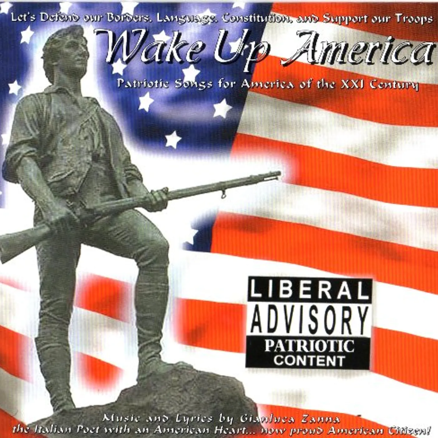 Gianluca Zanna WAKE UP AMERICA CD