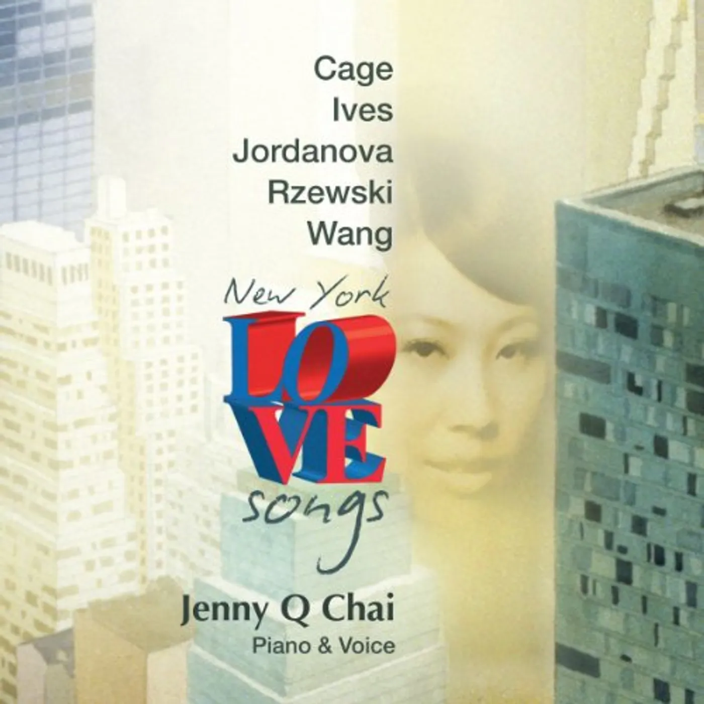 Jenny Q Chai NEW YORK LOVE SONGS CD