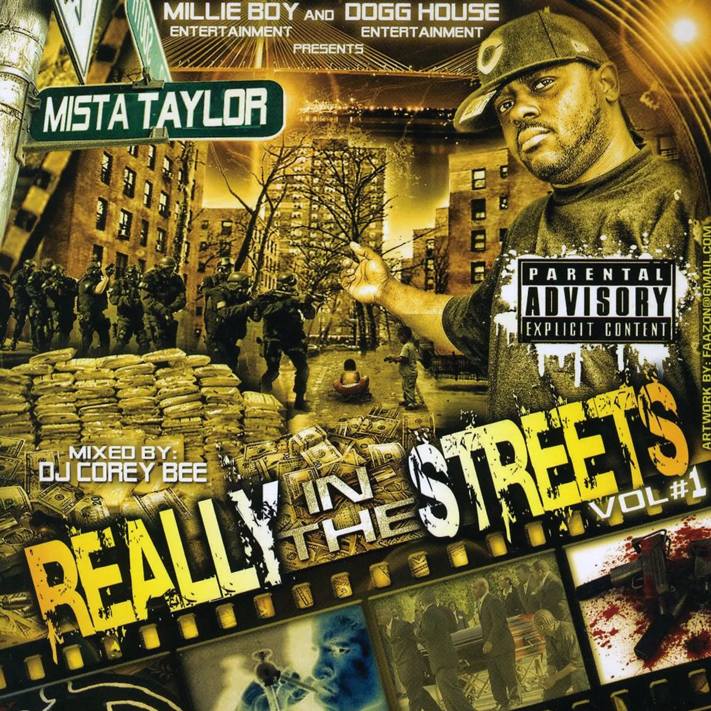 Mista Taylor REALLY IN THE STREETS CD