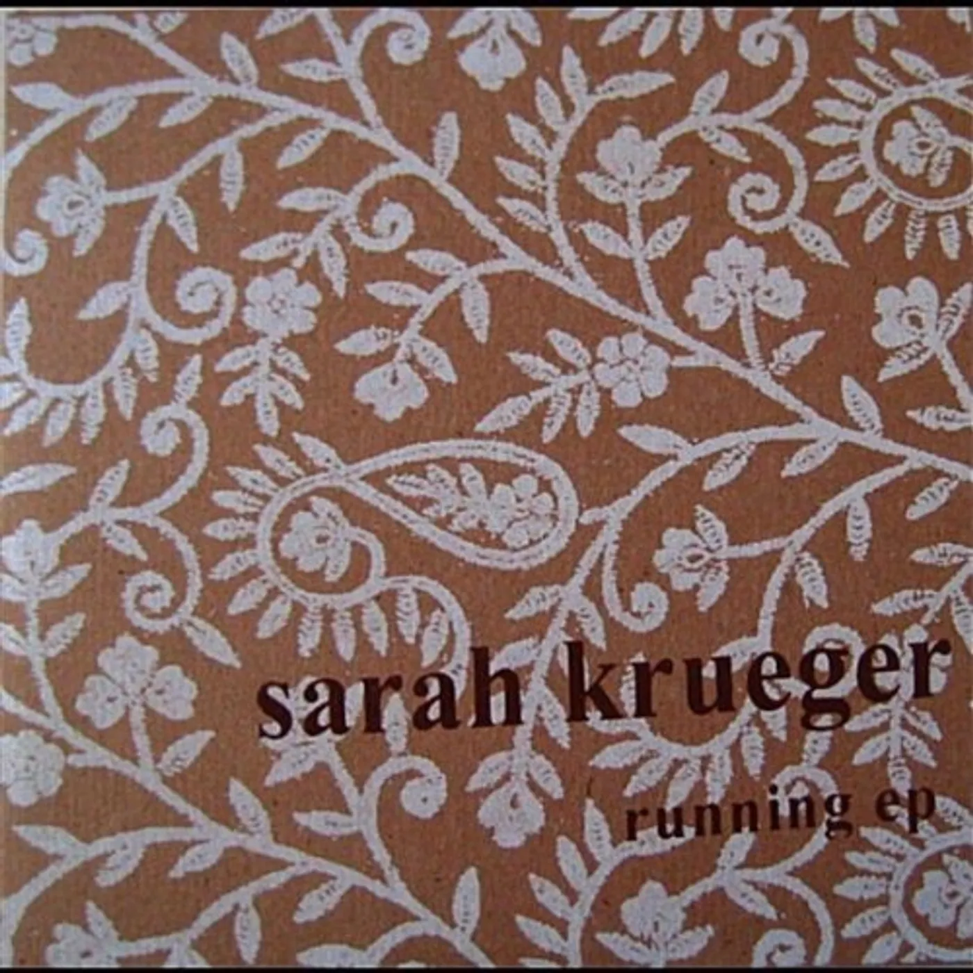 Sarah Krueger RUNNING EP CD