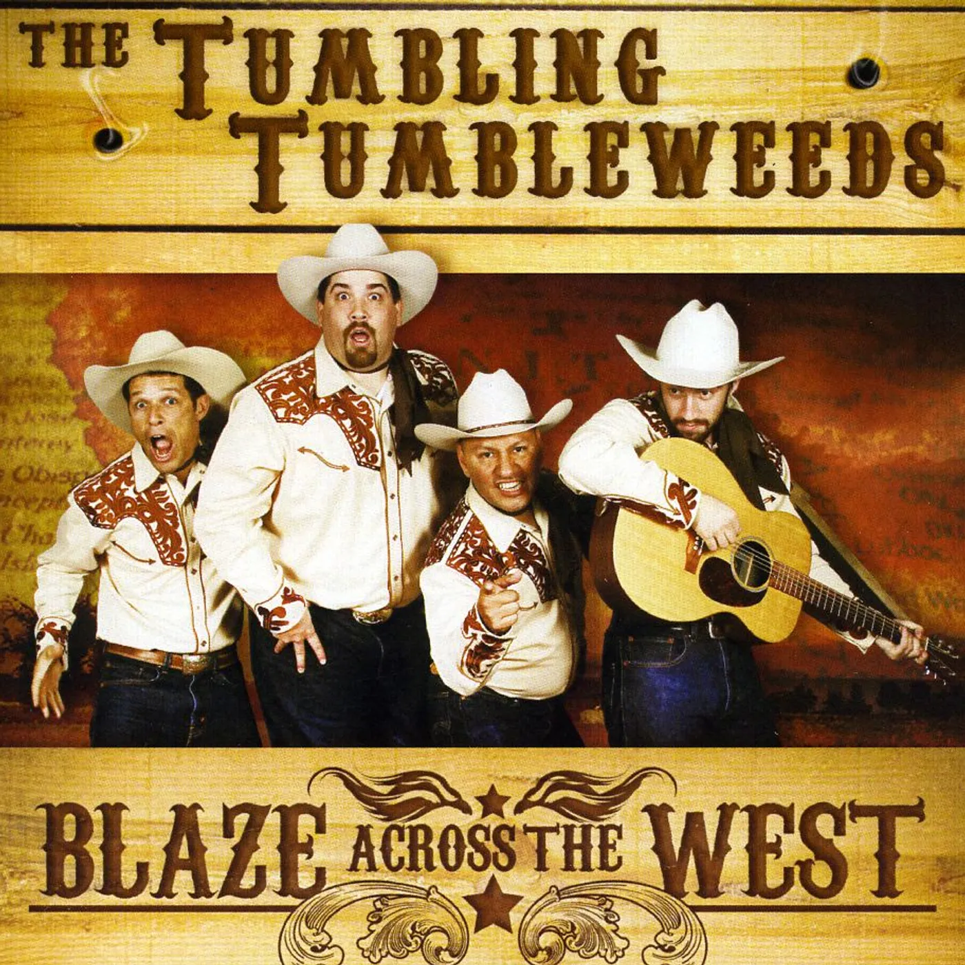 The Tumbling Tumbleweeds BLAZE ACROSS THE WEST CD