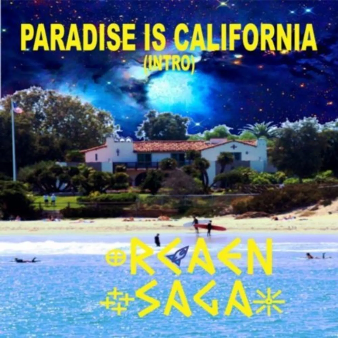 RCAEN SAGA PARADISE IS CALIFORNIA (INTRO) CD