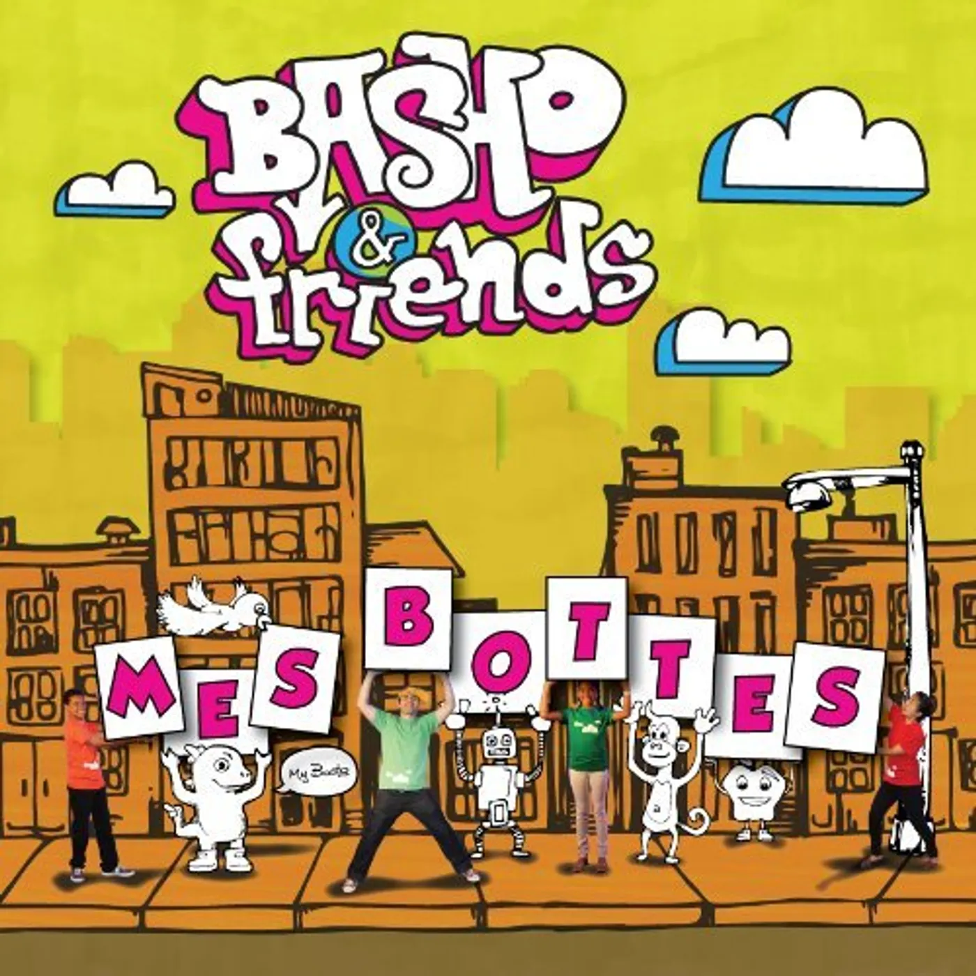 Basho & Friends MES BOTTES CD
