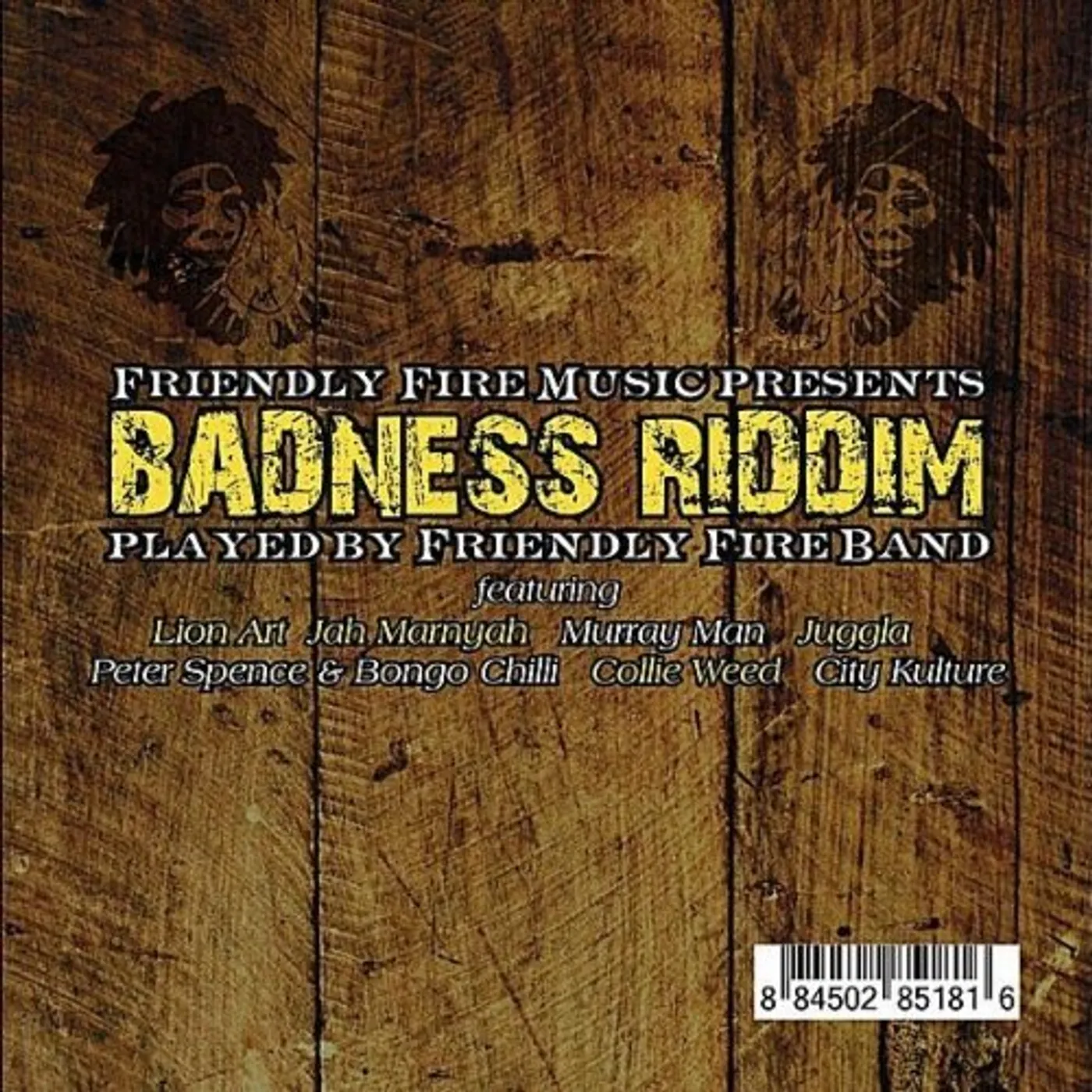 Friendly Fire Band BADNESS RIDDIM CD