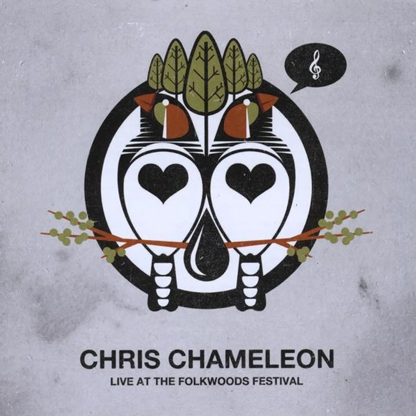 Chris Chameleon LIVE AT THE FOLKWOODS FESTIVAL CD