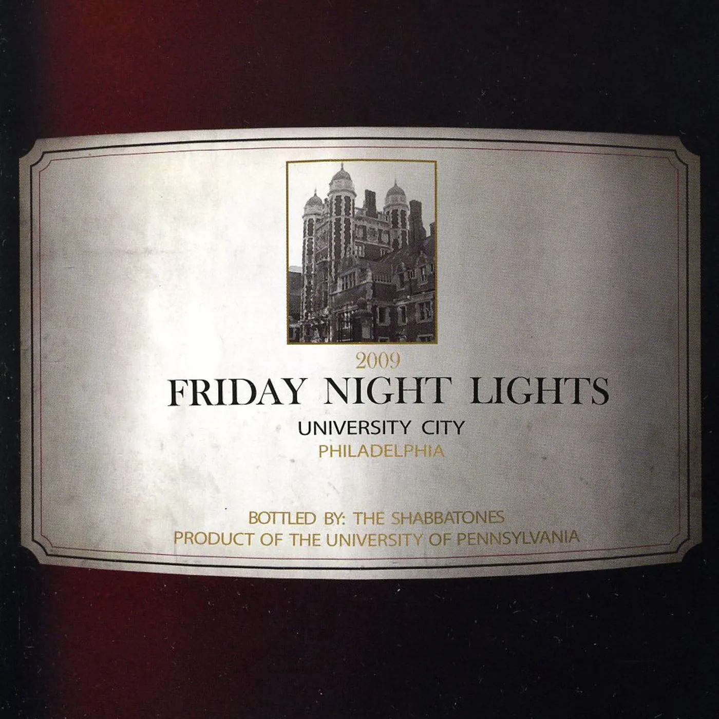 University of Pennsylvania Shabbatones FRIDAY NIGHT LIGHTS CD