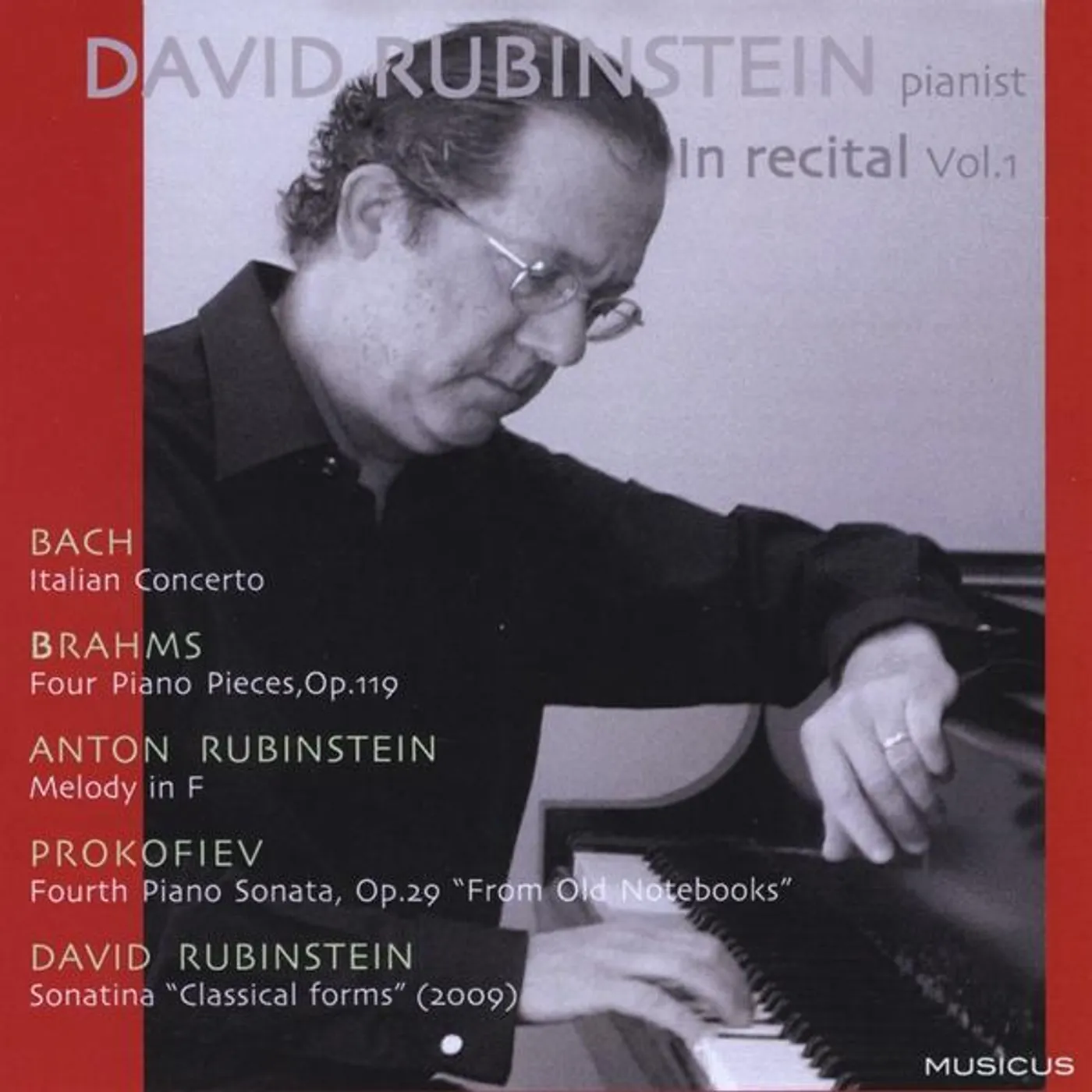David Rubinstein IN RECITAL 1 CD