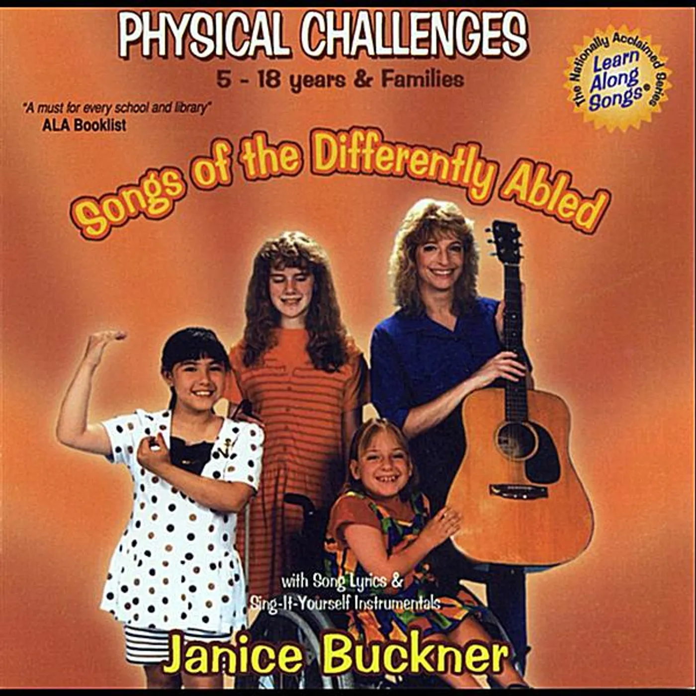 Janice Buckner SONGS OF THE DIFFERENTLY ABLED/PHYSICAL CHALLENGE CD