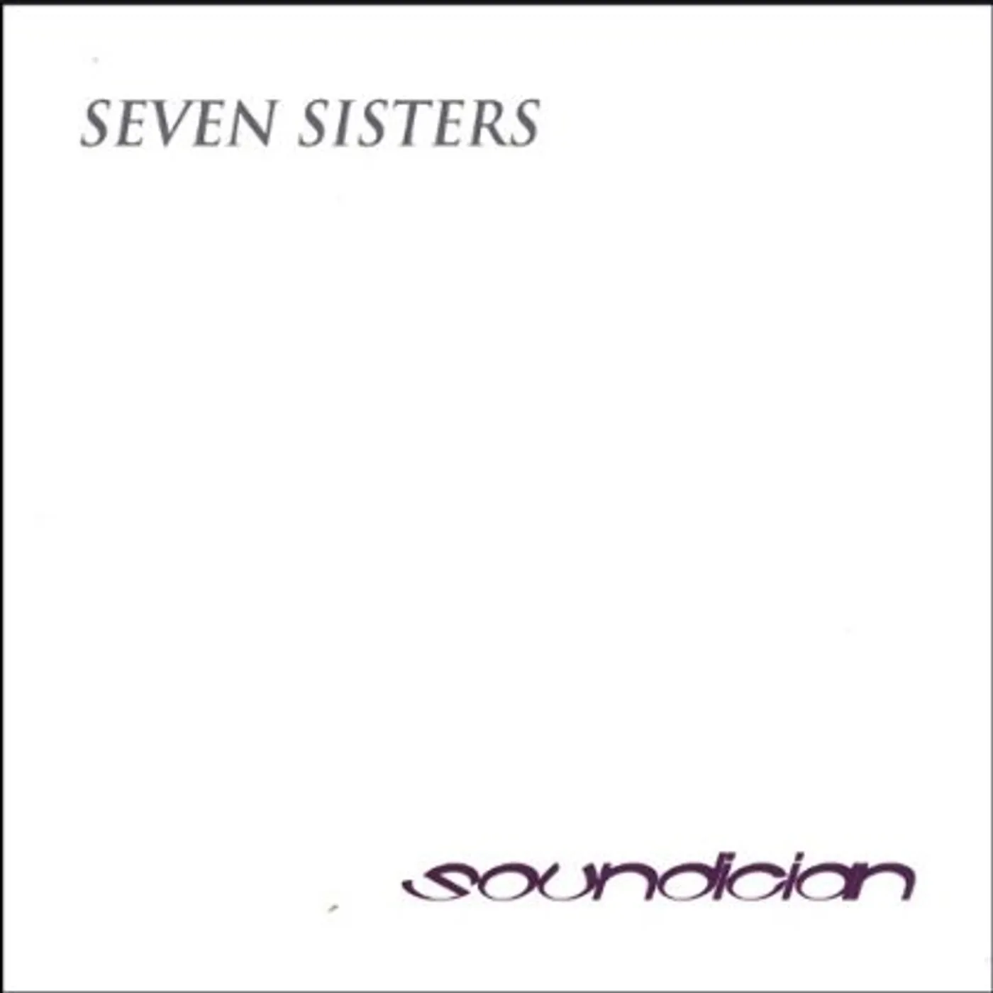 Soundician SEVEN SISTERS CD