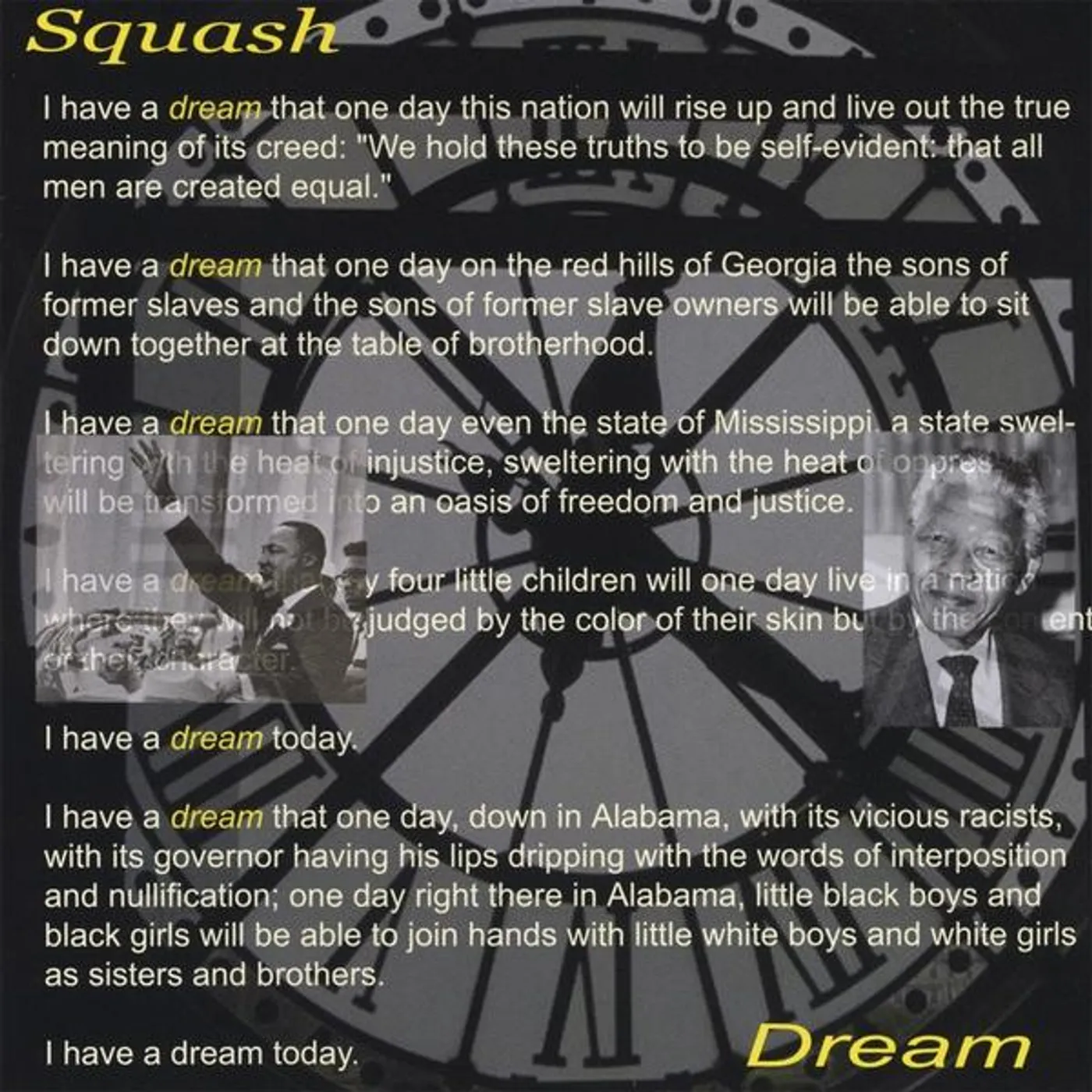 Squash DREAM CD