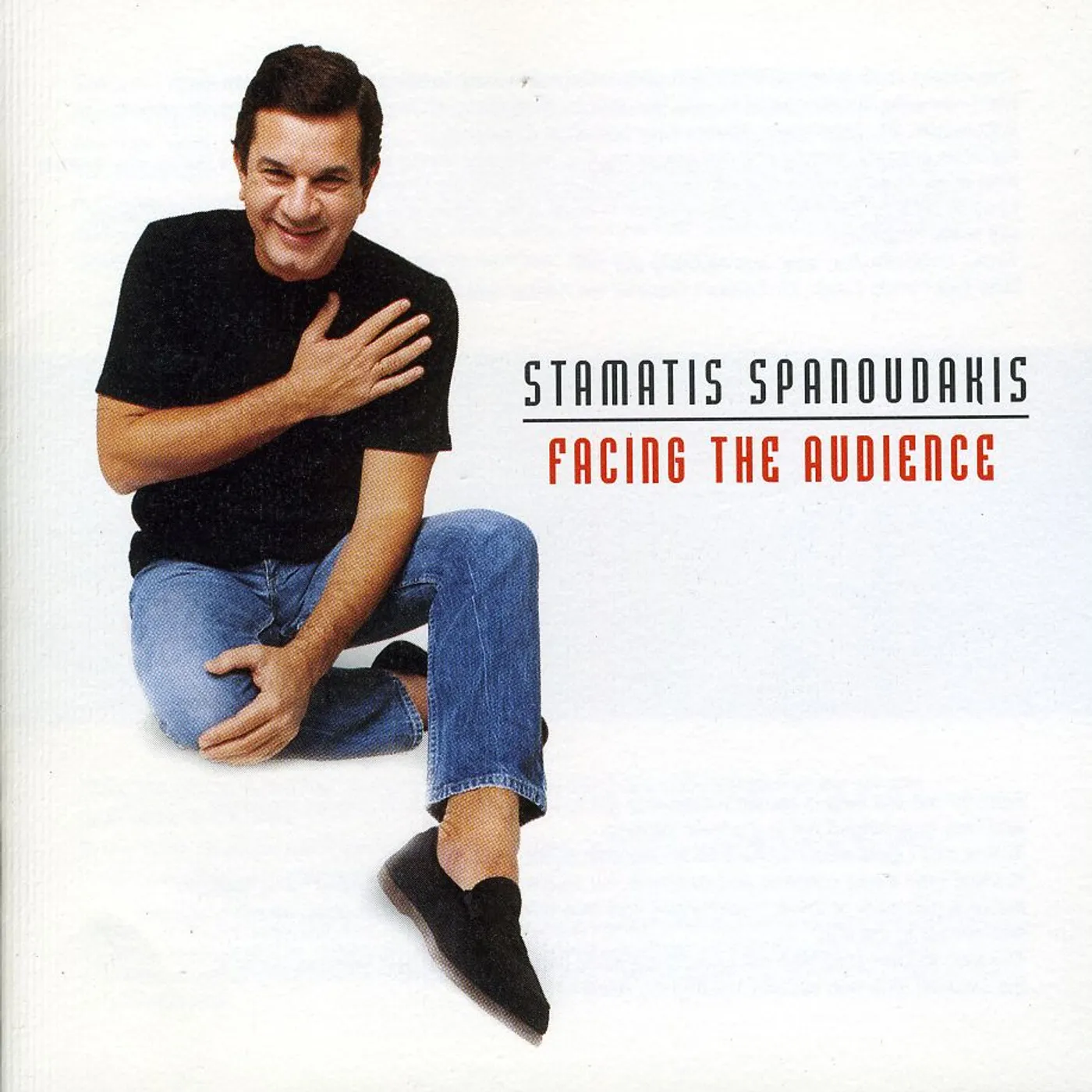 Stamatis Spanoudakis FACING THE AUDIENCE: LIVE CD