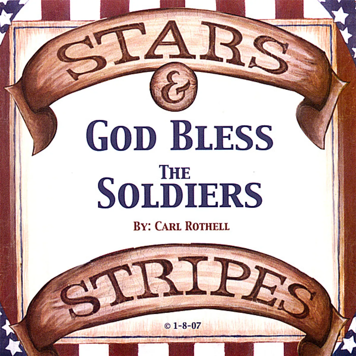 Stars & Stripes GOD BLESS THE SOLDIERS CD