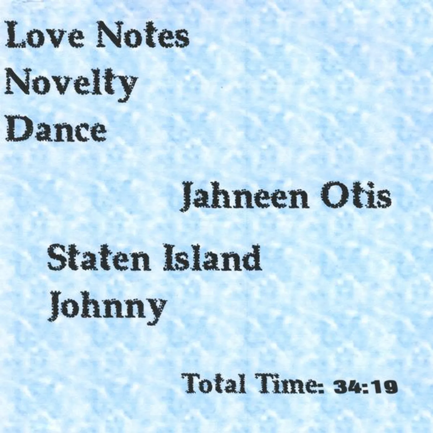 Staten Island Johnny LOVE NOTES & NOVELTY DANCE CD
