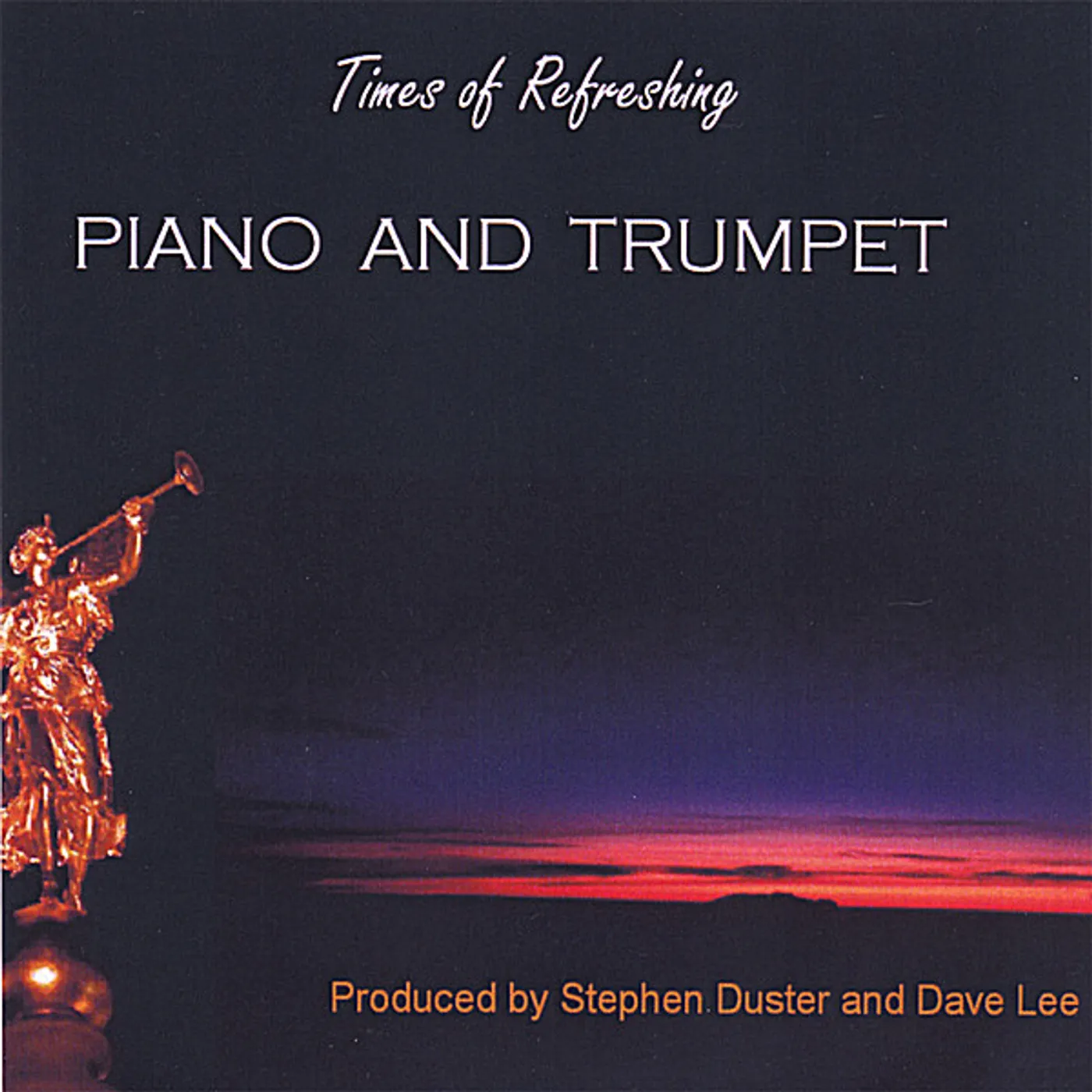 Stephen Duster TIMES OF REFRESHING-PIANO & TRUMPET CD