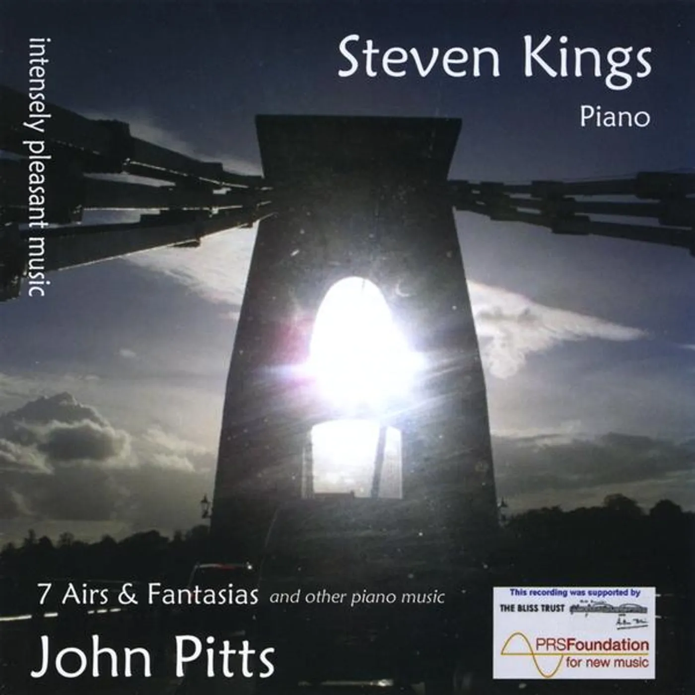 Steven Kings INTENSELY PLEASANT MUSIC: 7 AIRS & FANTASIAS & OTH CD
