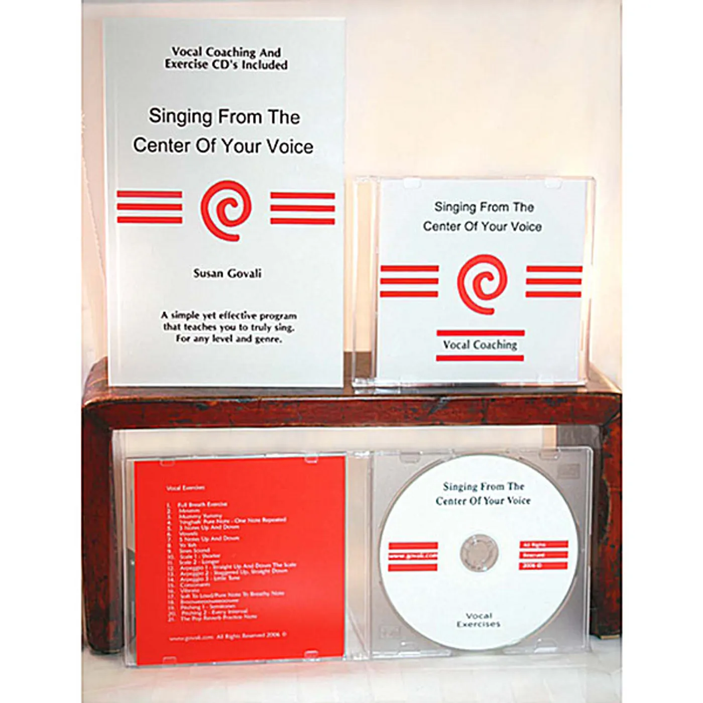 Susan Govali SINGING FROM THE CENTER OF YOUR VOICE: BARITONE CD