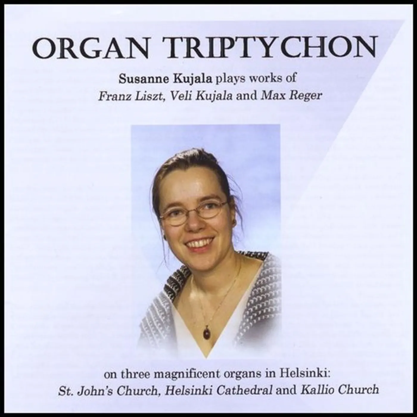 Susanne Kujala ORGAN TRIPTYCHON CD