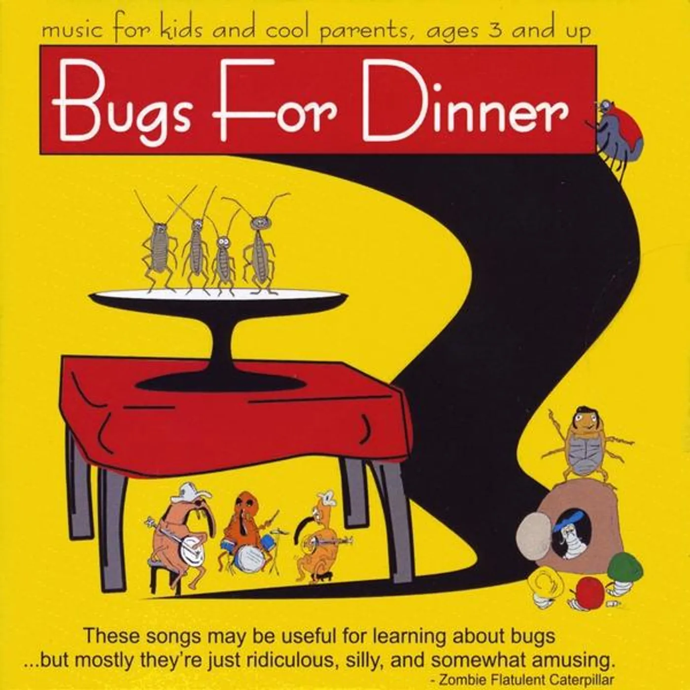 Sidney Vance Stephens BUGS FOR DINNER CD