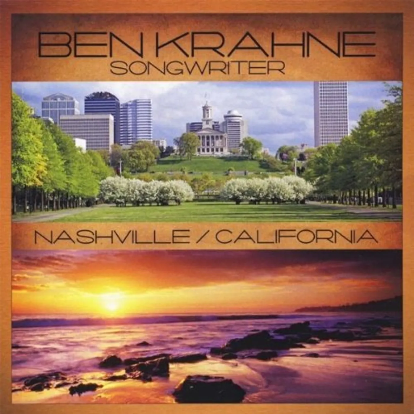 Ben Krahne NASHVILLE CALIFORNIA CD