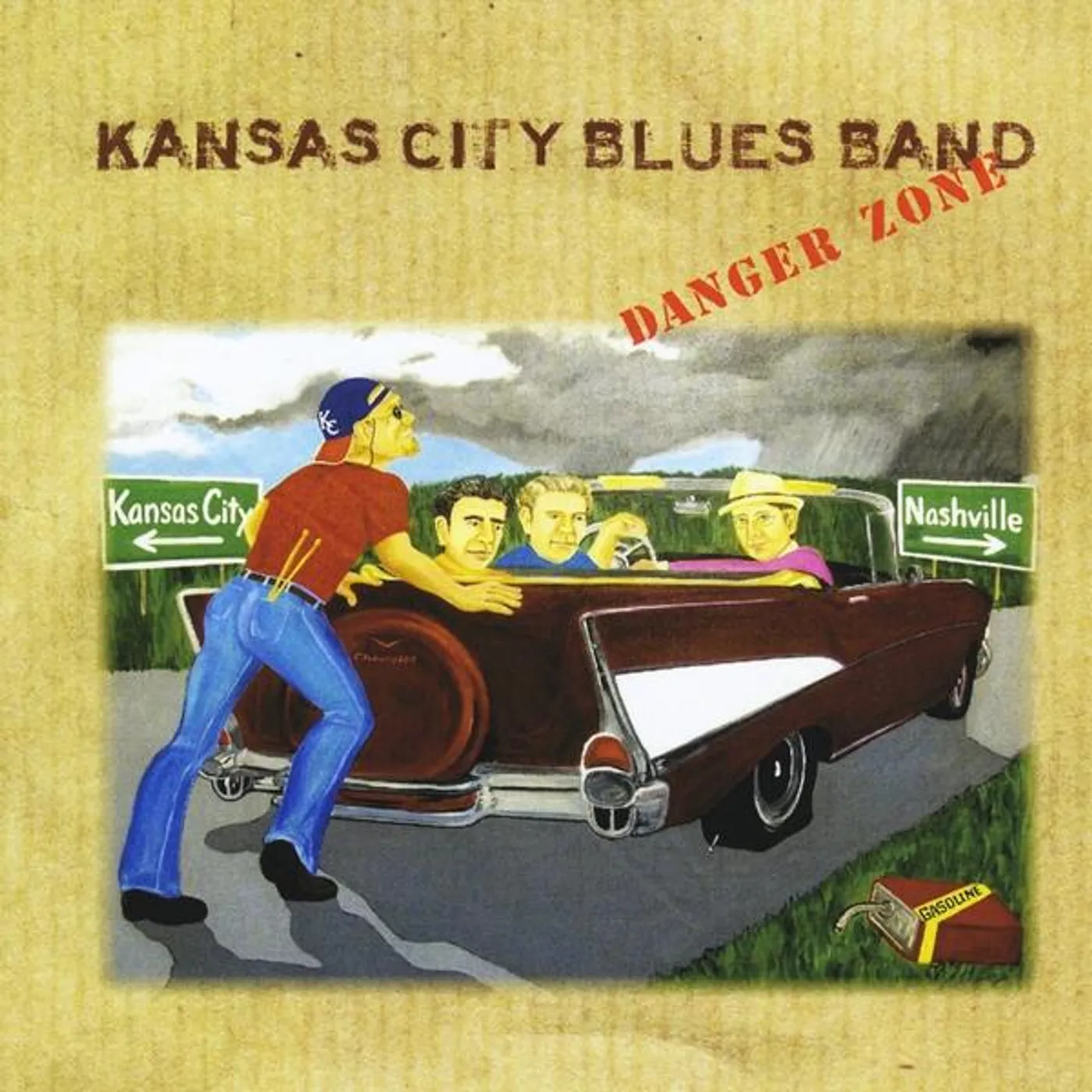 Kansas City Blues Band DANGER ZONE CD