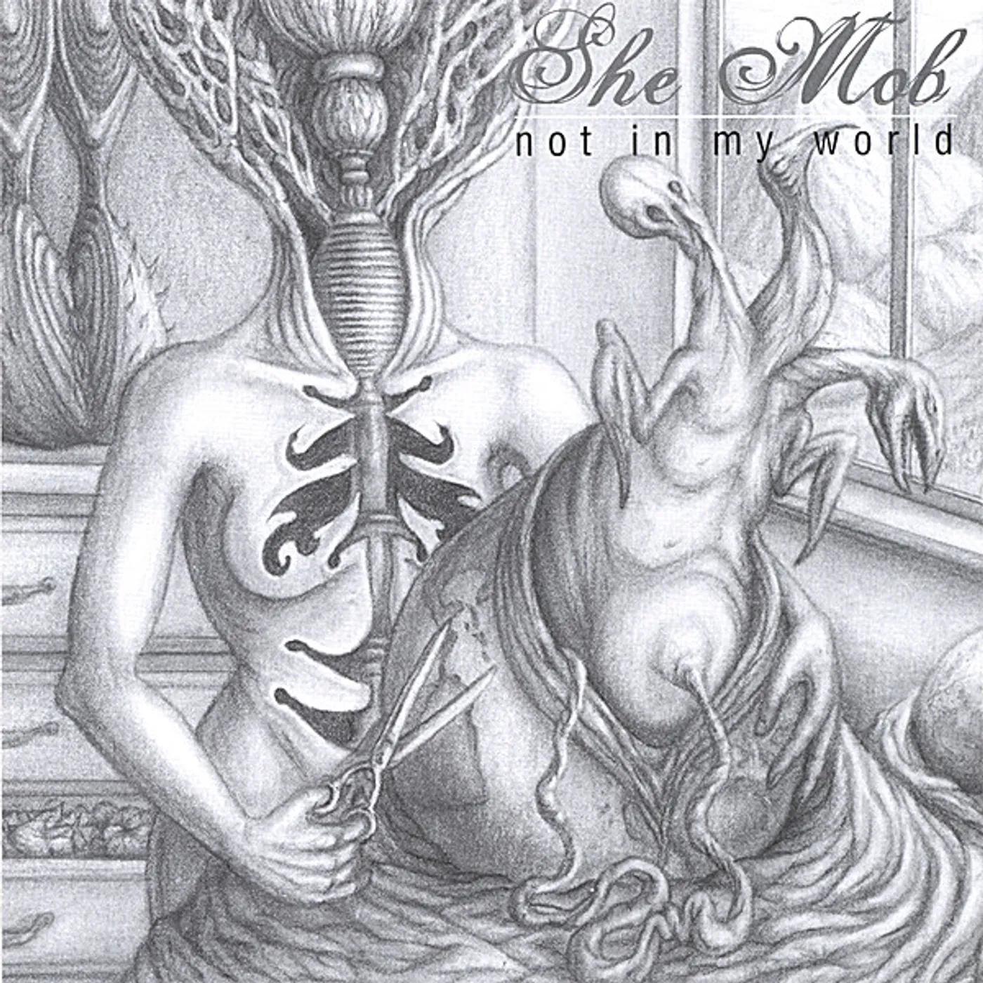 She Mob NOT IN MY WORLD CD