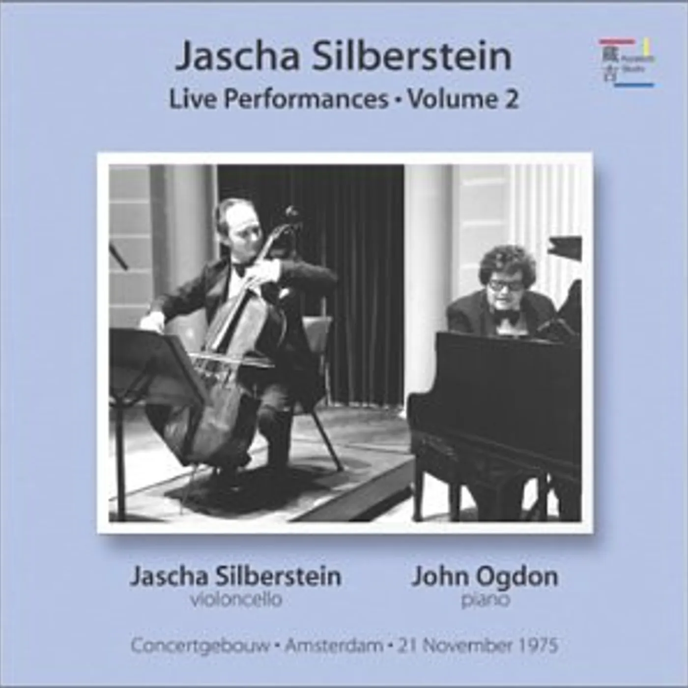 Jascha Silberstein LIVE PERFORMANCES 2 CD