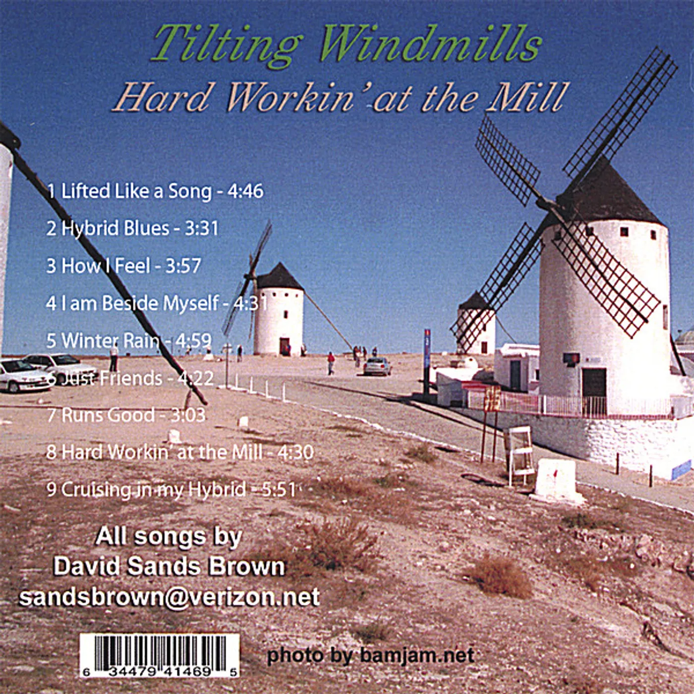 Tilting Windmills HARD WORKIN' AT THE MILL CD