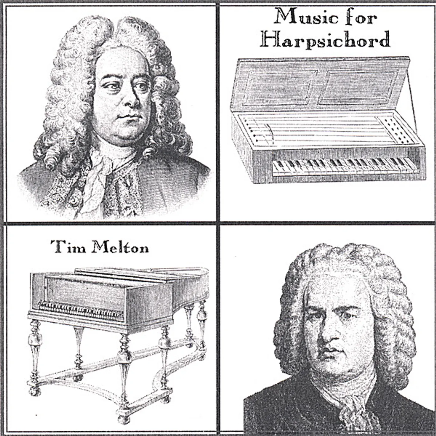 Tim Melton MUSIC FOR HARPSICHORD CD