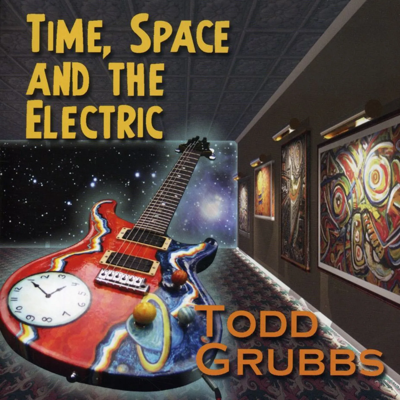 Todd Grubbs TIME SPACE & THE ELECTRIC CD
