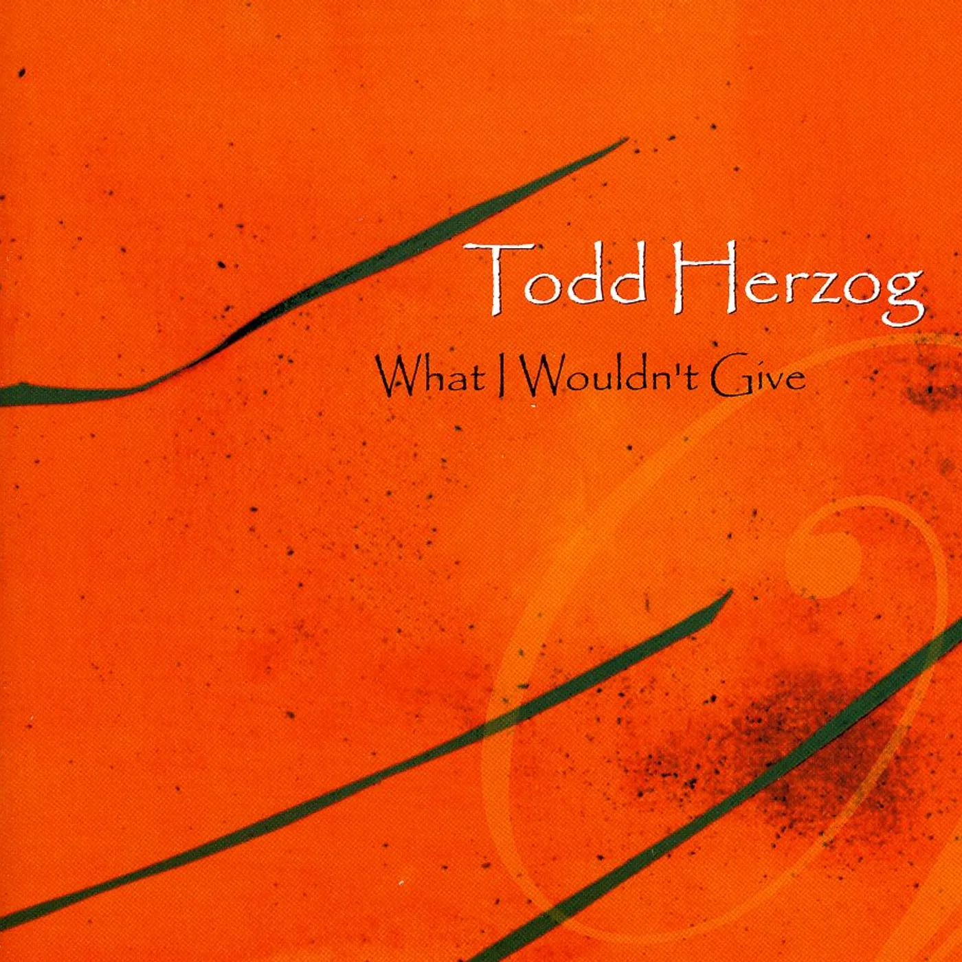 Todd Herzog WHAT I WOULDN'T GIVE CD