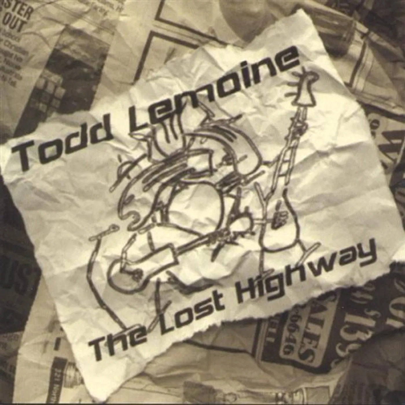 Todd Lemoine LOST HIGHWAY CD