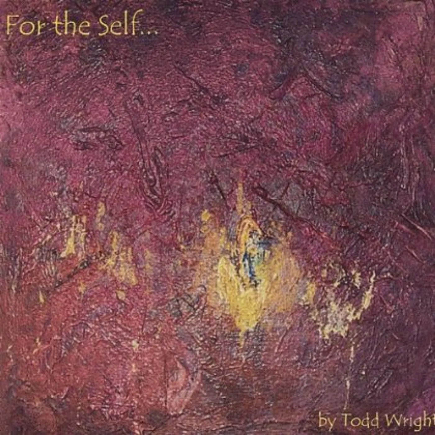 Todd Wright FOR THE SELF CD