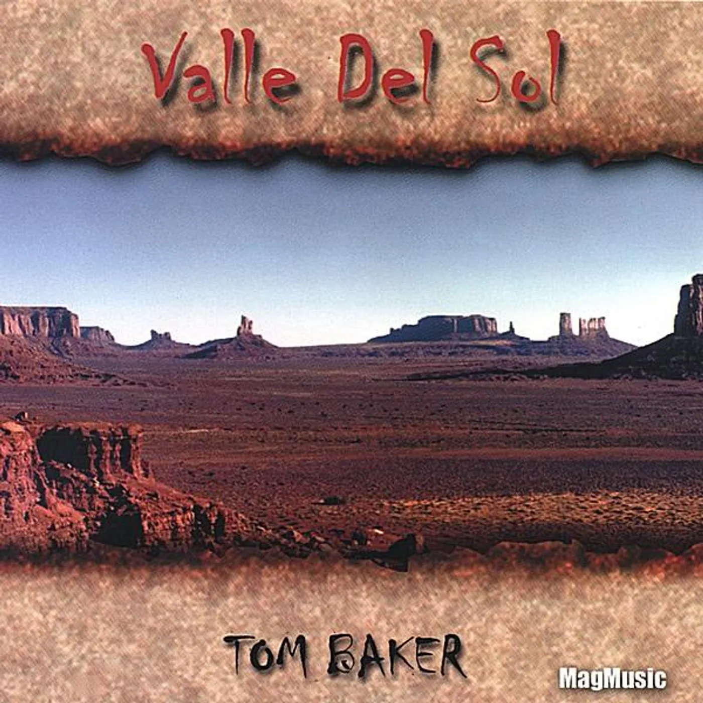 Tom Baker VALLE DEL SOL CD