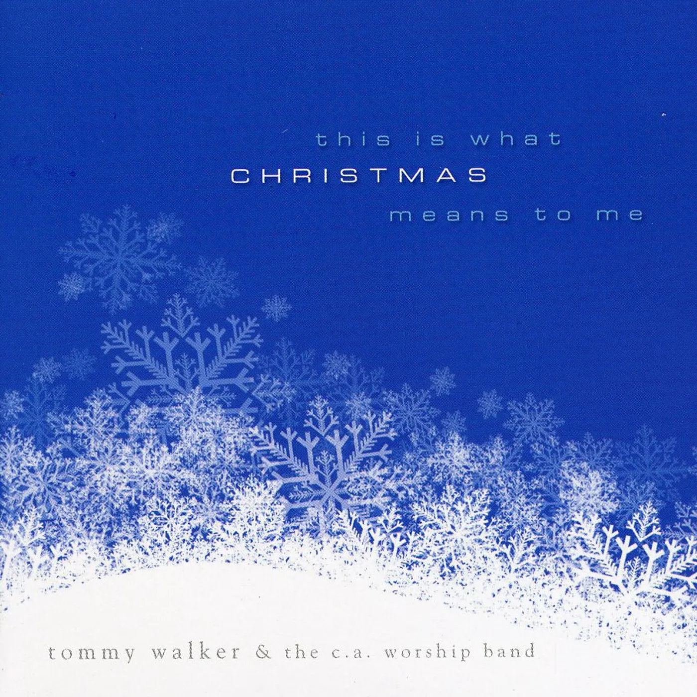 Tommy Walker THIS IS WHAT CHRISTMAS MEANS TO ME CD