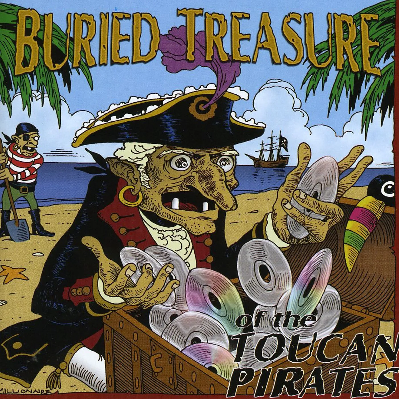 BURIED TREASURE OF THE TOUCAN PIRATES CD
