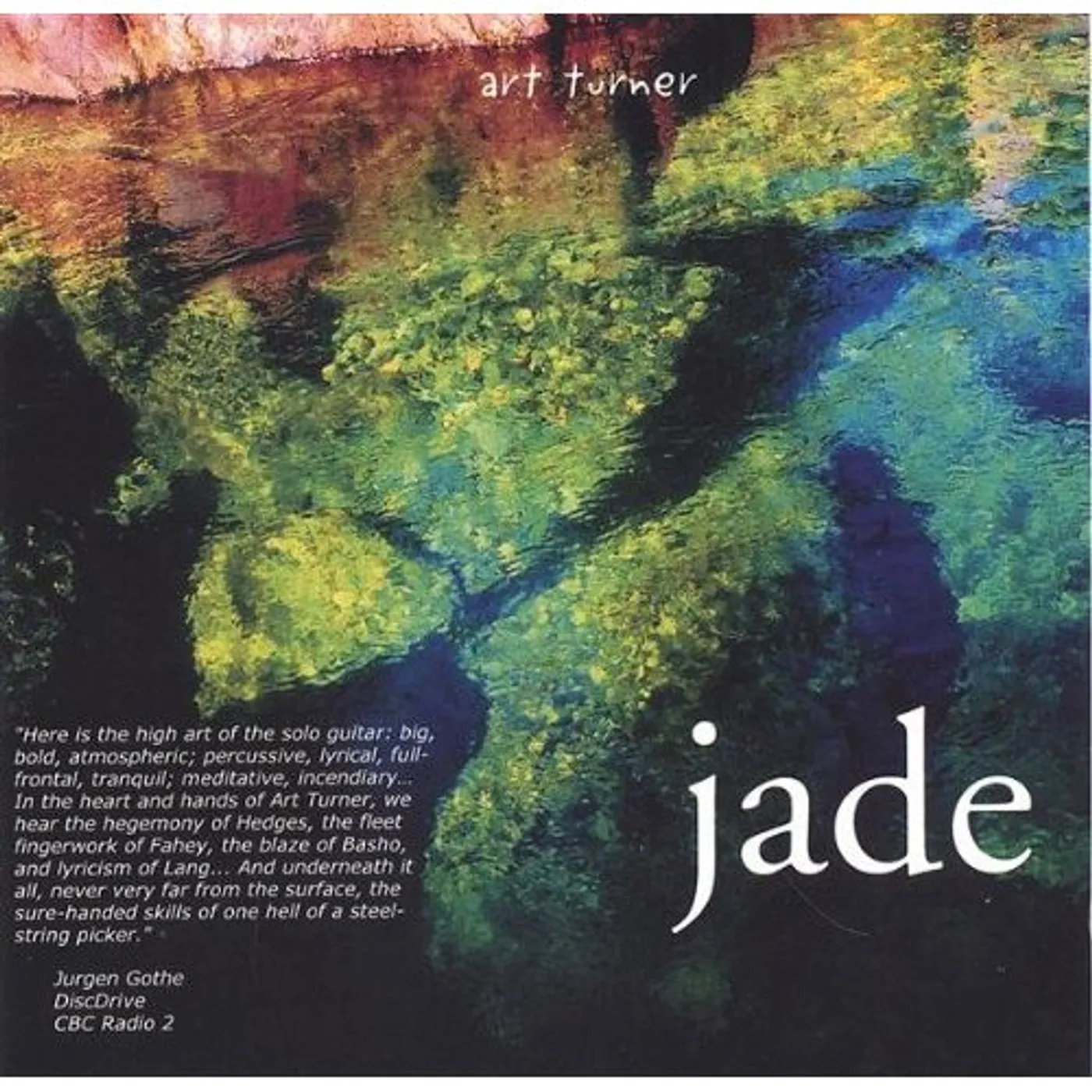 Art Turner JADE CD